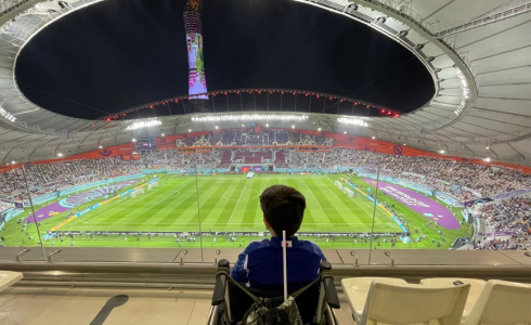 وصول ذوي الإعاقة لفعاليات كأس العالم 2022 في قطر