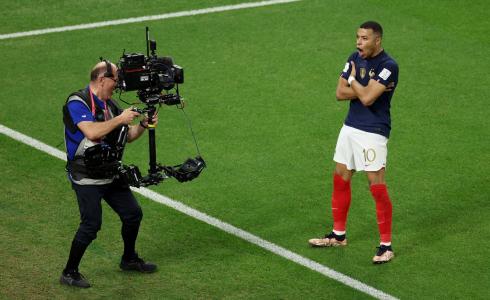 مبابي مع المنتخب الفرنسي