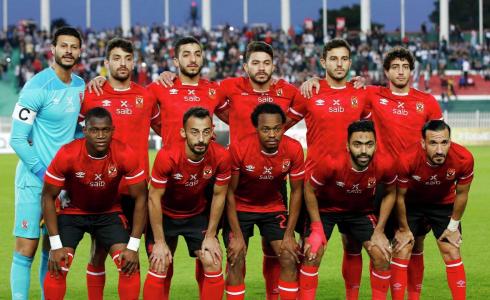 لاعبوا النادي الأهلي في الدوري المصري الممتاز