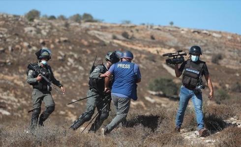 انتهاكات الحريات الإعلامية في فلسطين على يد جنود الاحتلال