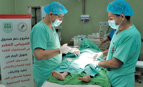 غرفة عمليات جراحية في غزة