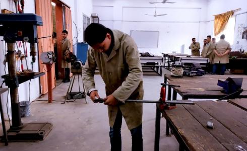 مركز تدريب مهني في غزة