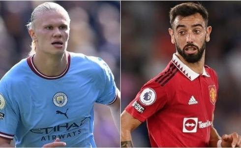 مباراة مانشستر سيتي ضد مانشستر يونايتد في الدوري الانجليزي