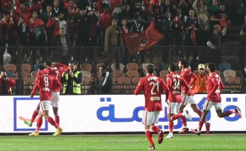 من مباراة الأهلي وسموحة اليوم