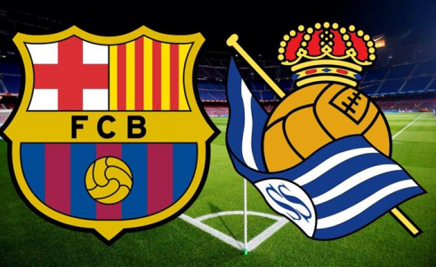 مباراة برشلونة وريال سوسيداد