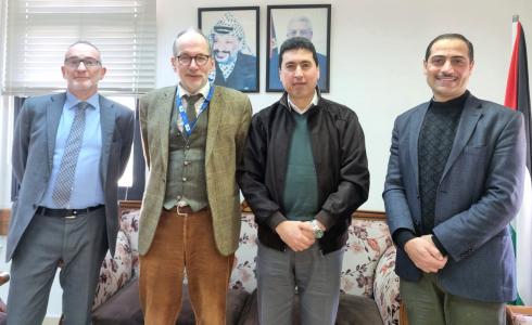 التعليم العالي تبحث مع وفد من الاتحاد الأوروبي تعزيز الشركات البحثية 19-1-2023  (2).jpeg