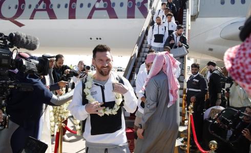 ليونيل ميسي يصل الرياض