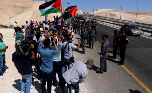 هيئة مقاومة الجدار تدعوا لوقفة دعم واسناد لأهالي قرية الخان الأحمر