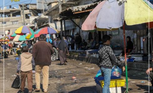 سوق فراس وسط مدينة غزة