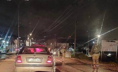 من مكان عملية الدهس عند حاجز زعترة