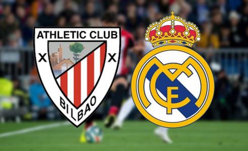 شعار فريقي أتلتيك بيلباو وريال مدريد