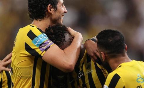 من مباراة الاتحاد والفيحاء اليوم