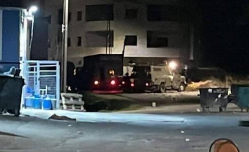 جانب من المواجهات المندلعة مع الاحتلال في رام الله