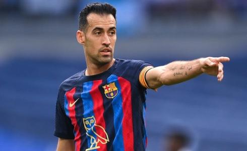 قائد نادي برشلونة الإسباني سيرجيو بوسكيتس