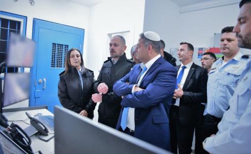 زيارة بن غفير لسجن نفحة