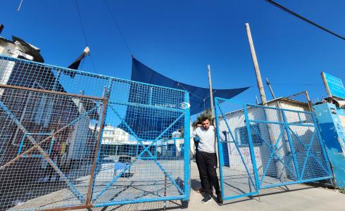 إضراب وكالة الغوث الأونروا  - ارشيف