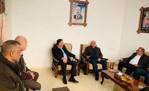 جميل مزهر يستقبل ناصر أبو بكر