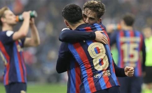 مباراة  برشلونة ضد أتلتيكو سبتة في كأس ملك إسبانيا 2023