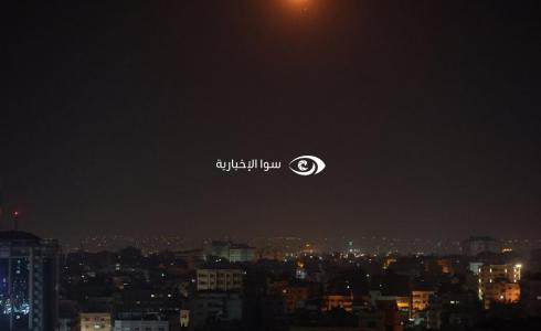 قصف جوي اسرائيلي على أهداف في قطاع غزة