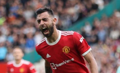 برونو فيرنانديز لاعب مانشستر يونايتيد