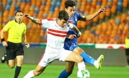 مباراة سابقة بين الزمالك واسوان في الدوري المصري