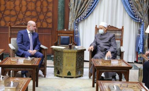 الهباش وشيخ الازهر