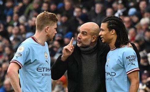 لاعبو مانشستر سيتي