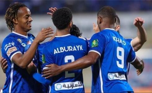 مباراة الهلال وأهلي دبي