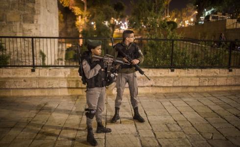 قوات الاحتلال الاسرائيلي حرس الحدود