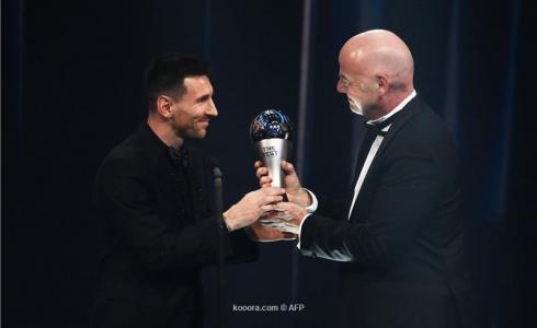 جوائز ذا بيست 2023 - ليونيل ميسي الأفضل في العالم
