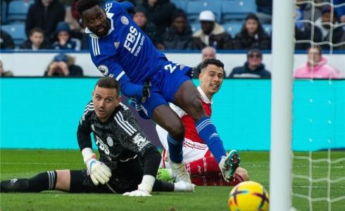 من مواجهة آرسنال وليستر سيتي