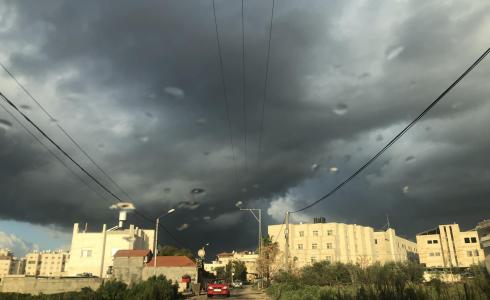 سماء فلسطين ملبدة بالغيوم - تعبيرية