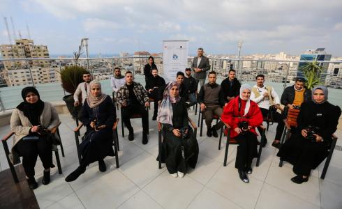 جانب من اختتام دورة "التصوير الفوتوغرافي" للمشاركين في برنامج الصحفي الشامل 2023