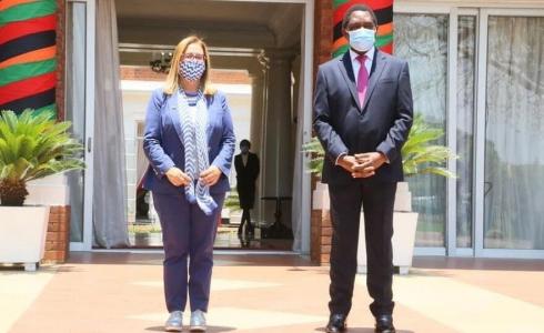 السفيرة الإسرائيلية لدى زامبيا عوفرا فريحي