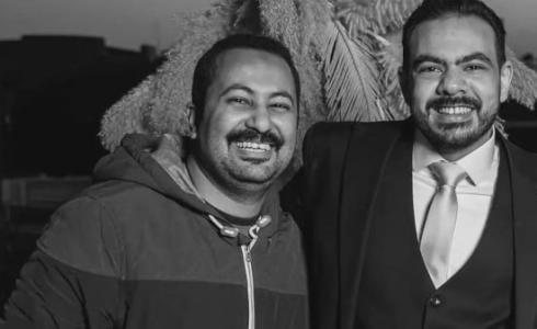 الشاب مؤمن الهلاوي في حفلة خطوبته قبل وفاته بلحظات