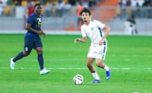 من مباراة الأهلي والأخدود