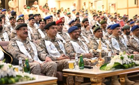 القوات المسلحة تحتفل بذكرى يوم التأسيس السعودي