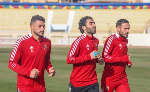 لاعبو النادي الأهلي المصري