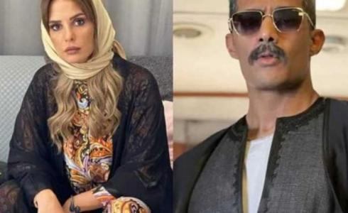 الفنان محمد رمضان وايمان العاصي