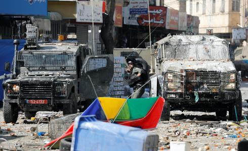 مواجهات مع الاحتلال خلال عملية نابلس الأخيرة