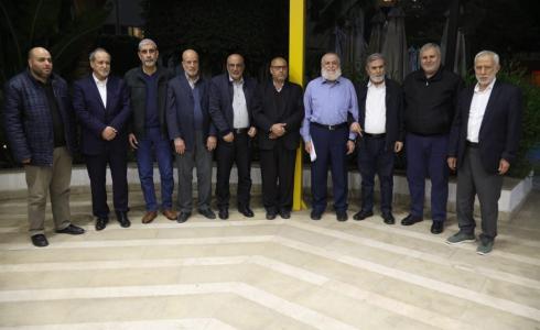وفد حركة الجهاد الإسلامي في القاهرة