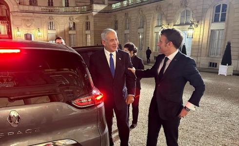 ماكرون يستقبل نتنياهو