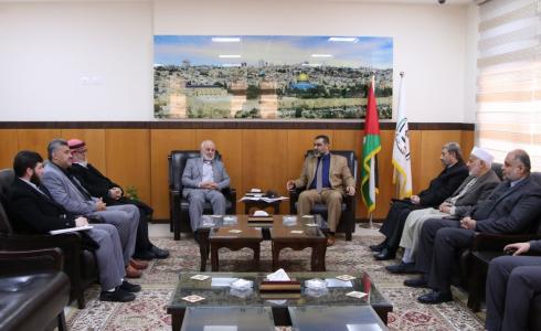 اللجنة القانونية التابعة للمجلس التشريعي تبحث مع المجلس الأعلى للقضاء تطوير القوانين