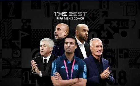 صورة تجمع افضل مدربين العالم في 2022