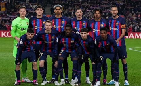 تشكيلة برشلونة أمام قادش في الدوري الاسباني