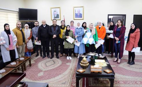 ورشة عمل بعنوانكيف ابدا في محافظة قلقيلة من خلال مؤسسة انجاز فلسطين