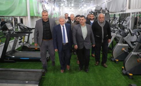 افتتاح صالة خنساء فلسطين للرياضة