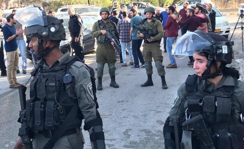 عناصر الجيش الإسرائيلي في الضفة