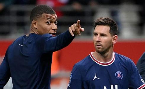 ليونيل ميسي ومبابي