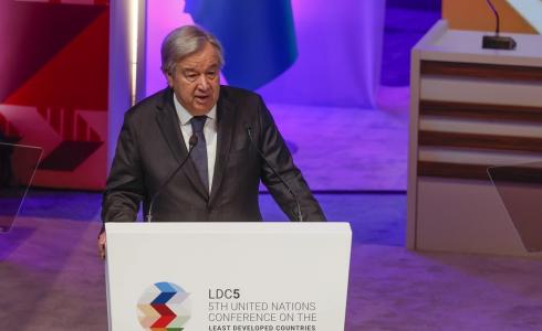 الأمين العام للأمم المتحدة أنطونيو غوتيريش